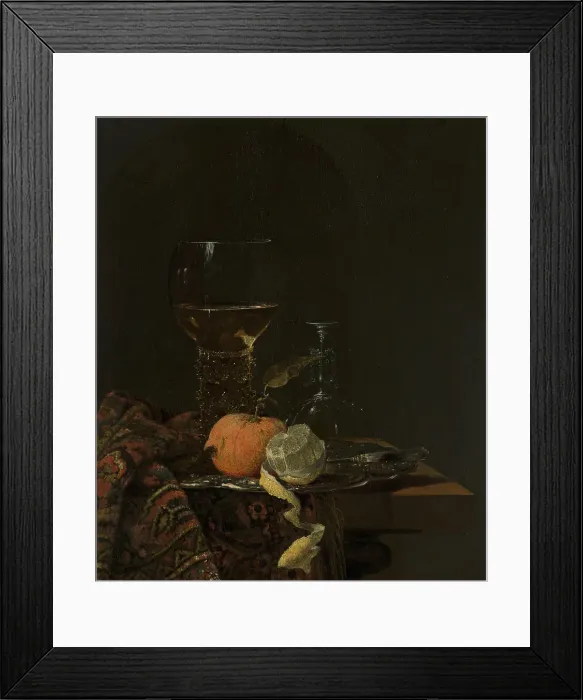 Framed Print : Still Life with a Roemer. Creator: Willem Kalf