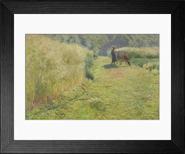 Framed Print : Summer, 1893. Creator: Emile Claus Framed Print : Summer, 1893. Creator: Emile Claus