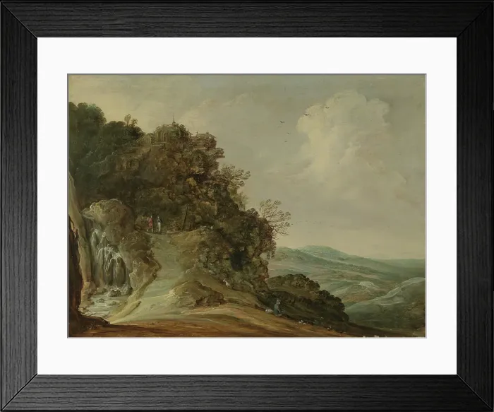 Framed Print : Landscape, 1631. Creator: Pieter Dircksz Santvoort Framed Print : Landscape, 1631. Creator: Pieter Dircksz Santvoort