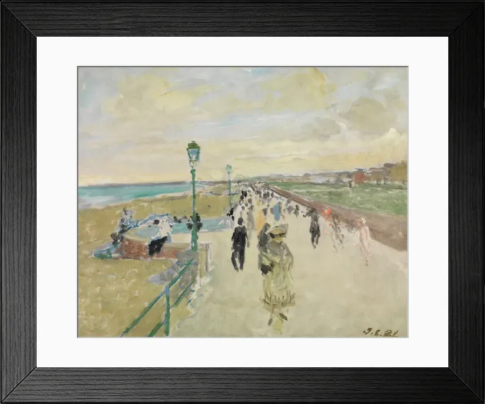 Framed Print : Sea Wall, c1880-1940. Creator: Jacques Emile Blanche Framed Print : Sea Wall, c1880-1940. Creator: Jacques Emile Blanche