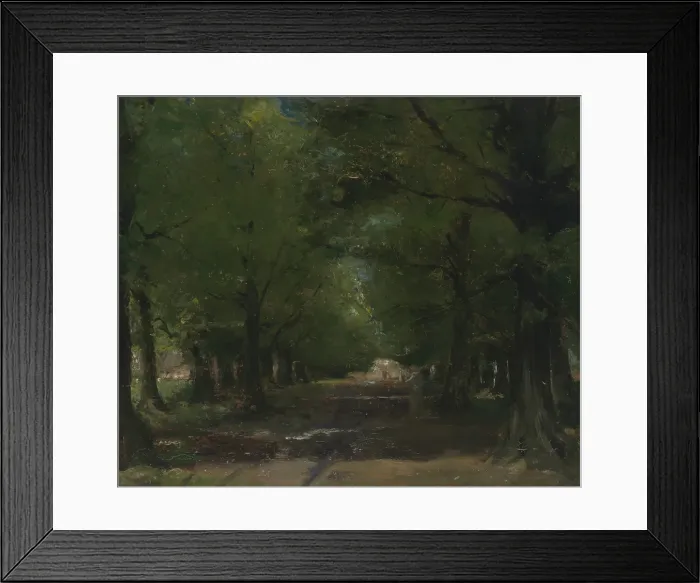 Framed Print : Entrance of the Abbey of Tongerlo, 1895-1905. Creator: Emile Vloors Framed Print : Entrance of the Abbey of Tongerlo, 1895-1905. Creator: Emile Vloors
