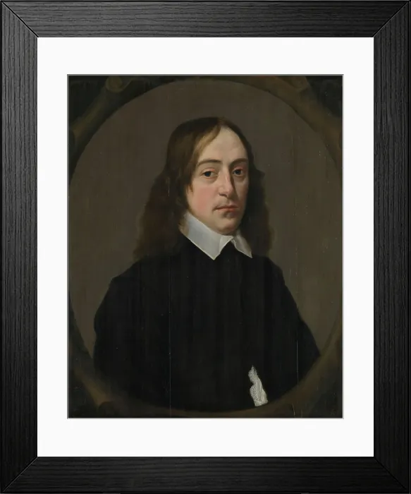 Framed Print : Portrait of a Man, probably middle of 17th century. Creator: Unknown Framed Print : Portrait of a Man, probably middle of 17th century. Creator: Unknown