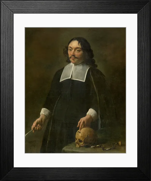 Framed Print : Portrait of a Surgeon, c1630-1670. Creator: Jan Cossiers Framed Print : Portrait of a Surgeon, c1630-1670. Creator: Jan Cossiers