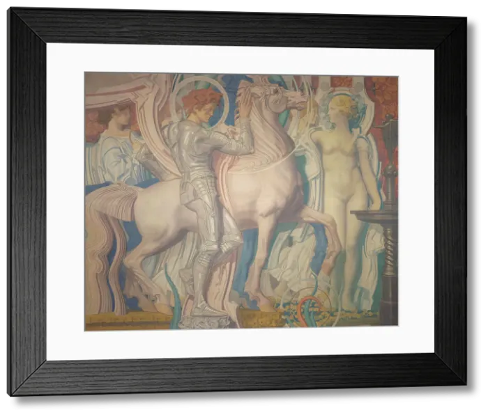 Framed Print : The Ideal, c1900s. Creator: Emile Vloors Framed Print : The Ideal, c1900s. Creator: Emile Vloors