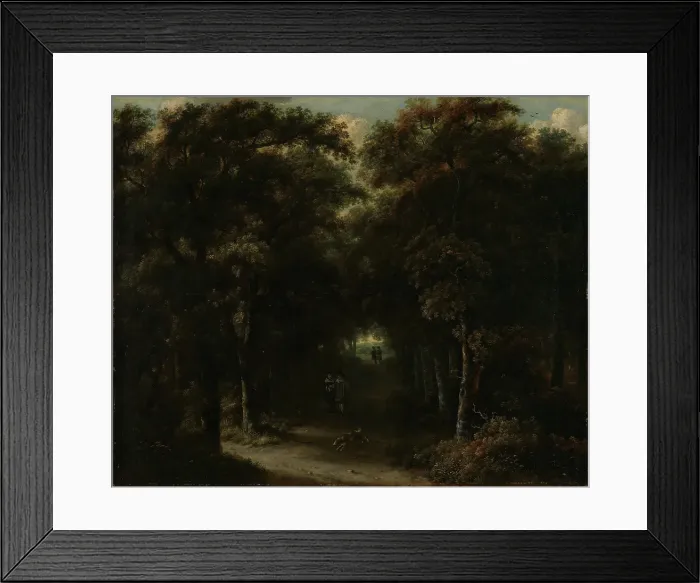 Framed Print : Park landscape, probably 1650s or 1660s. Creator: Gillis Rombouts Framed Print : Park landscape, probably 1650s or 1660s. Creator: Gillis Rombouts