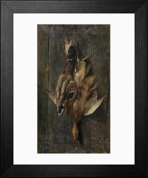 Framed Print : Waterfowl, 1892. Creator: Eugene Joors Framed Print : Waterfowl, 1892. Creator: Eugene Joors