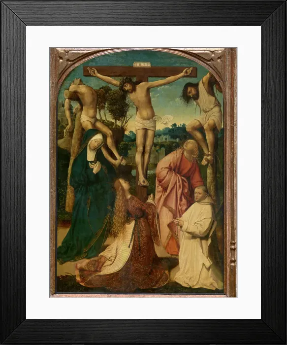 Framed Print : Calvary. Creator: Jacob Cornelisz Framed Print : Calvary. Creator: Jacob Cornelisz