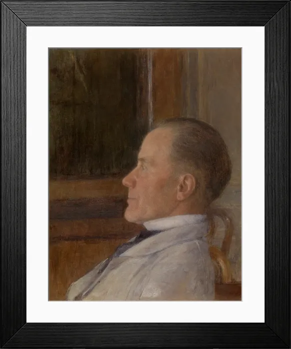 Framed Print : Edmond Khnopff, the Painter's Father. Creator: Fernand Khnopff Framed Print : Edmond Khnopff, the Painter's Father. Creator: Fernand Khnopff