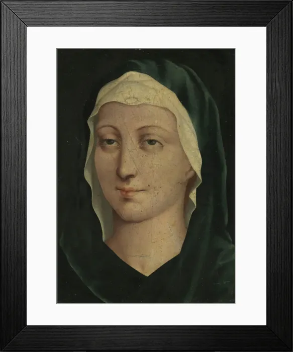 Framed Print : Virgin Mary (?), 1650-1800. Creator: Unknown Framed Print : Virgin Mary (?), 1650-1800. Creator: Unknown