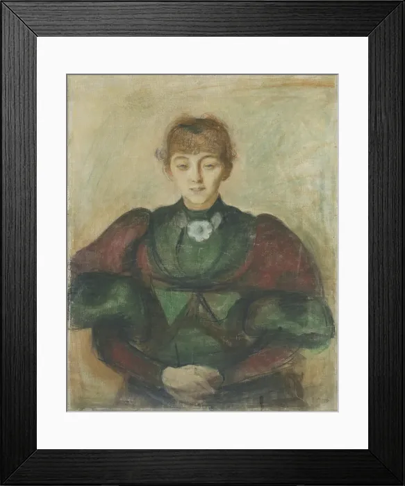 Framed Print : Painting, 1894. Creator: Edvard Munch Framed Print : Painting, 1894. Creator: Edvard Munch