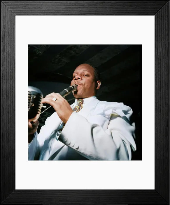 Framed Print : Portrait of Harry Carney, Aquarium, New York, N.Y. ca. Nov. 1946. Creator: William Paul Gottlieb Framed Print : Portrait of Harry Carney, Aquarium, New York, N.Y. ca. Nov. 1946. Creator: William Paul Gottlieb