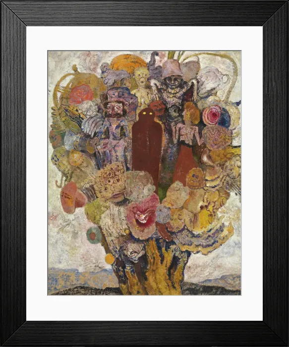 Framed Print : Tree in Bloom, 1930. Creator: Frits van den Berghe