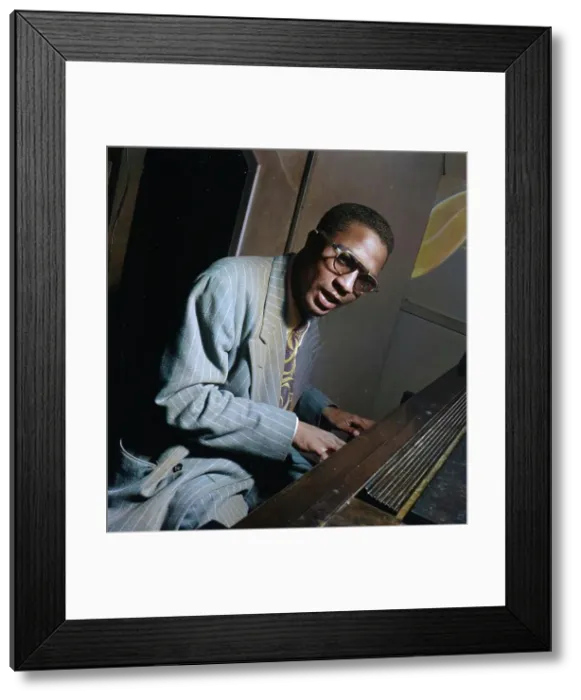 Framed Print : Portrait of Thelonious Monk, Minton's Playhouse, New York, N.Y. ca. Sept. 1947. Creator: William Paul Gottlieb Framed Print : Portrait of Thelonious Monk, Minton's Playhouse, New York, N.Y. ca. Sept. 1947. Creator: William Paul Gottlieb