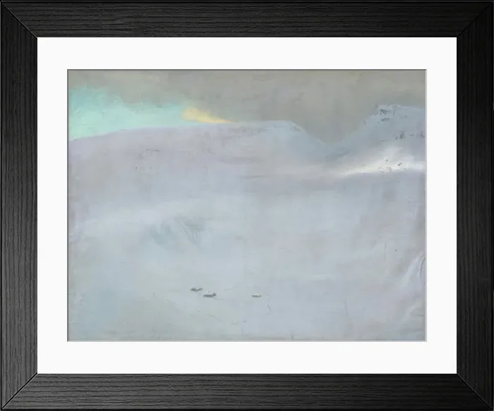 Framed Print : Snow, 1901. Creator: Christian Skredsvig Framed Print : Snow, 1901. Creator: Christian Skredsvig