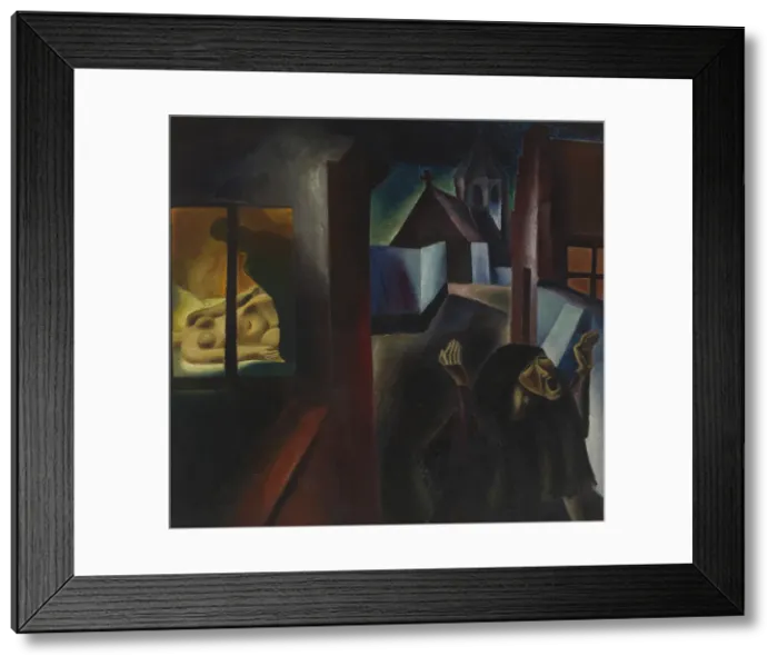 Framed Print : Life, 1924. Creator: Frits van den Berghe Framed Print : Life, 1924. Creator: Frits van den Berghe
