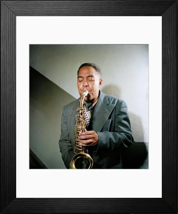 Framed Print : Portrait of Charlie Parker, Carnegie Hall, New York, N.Y. ca. 1947. Creator: William Paul Gottlieb Framed Print : Portrait of Charlie Parker, Carnegie Hall, New York, N.Y. ca. 1947. Creator: William Paul Gottlieb
