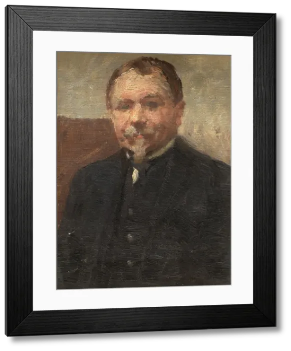 Framed Print : Portrait of Christopher Hage, c1900s. Creator: Unknown Framed Print : Portrait of Christopher Hage, c1900s. Creator: Unknown