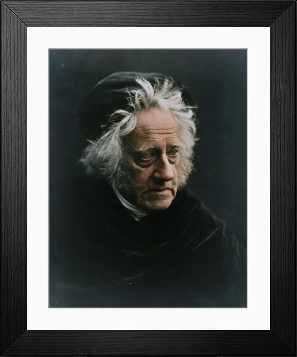Framed Print : Sir John Herschel, April 1867. Creator: Julia Margaret Cameron Framed Print : Sir John Herschel, April 1867. Creator: Julia Margaret Cameron