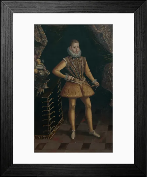 Framed Print : Philip of Asturias, later Philip III of Spain. Creator: Frans Francken I