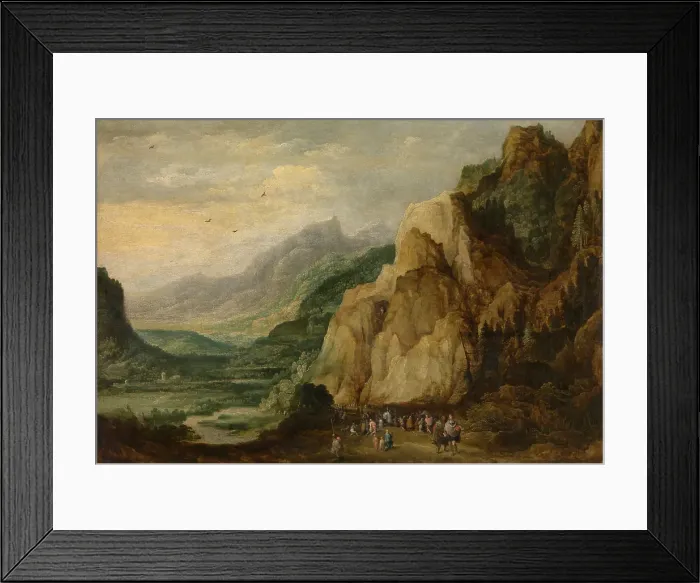 Framed Print : The Miraculous Rescue of Maximilian of Austria, c1620s. Creator: Frans Francken II Framed Print : The Miraculous Rescue of Maximilian of Austria, c1620s. Creator: Frans Francken II