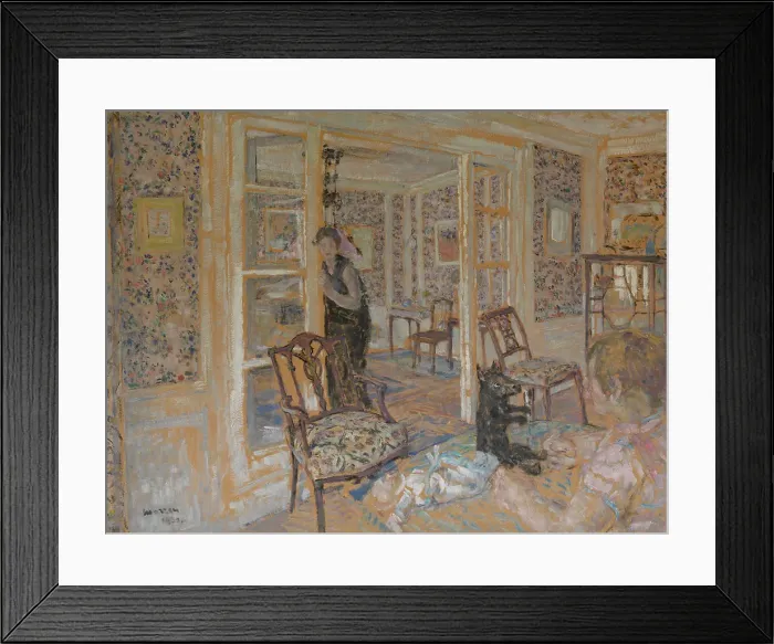 Framed Print : Interior, 1930. Creator: George Morren