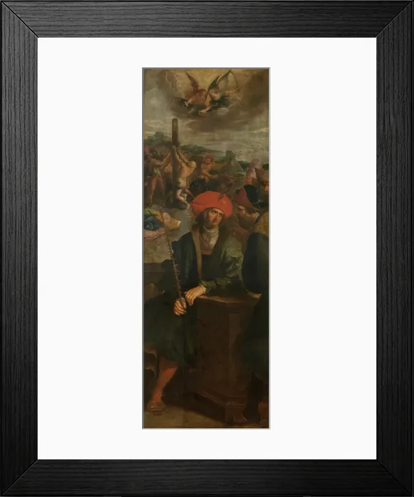 Framed Print : Flagellation of the Four Crowned Martyrs, 1624. Creator: Frans Francken II Framed Print : Flagellation of the Four Crowned Martyrs, 1624. Creator: Frans Francken II