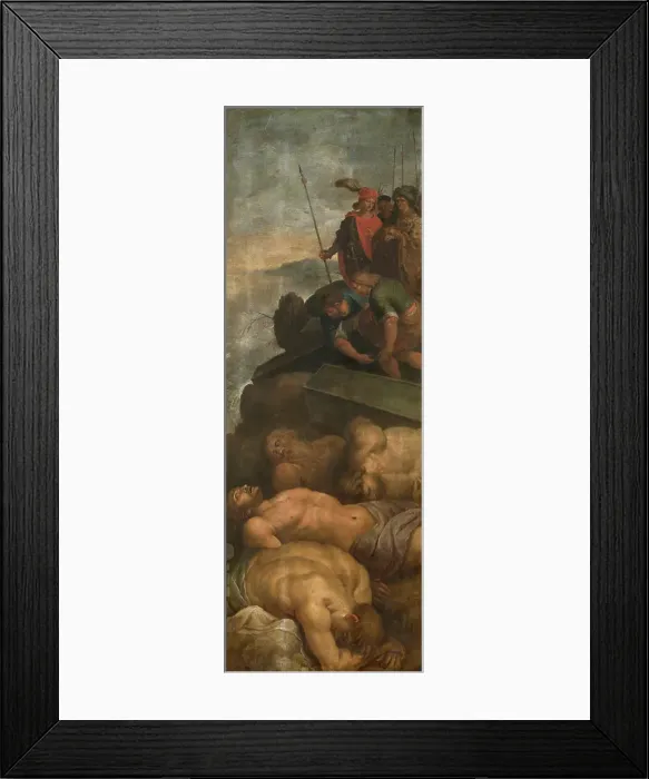 Framed Print : Martyrdom of the Four Crowned Martyrs, 1624. Creator: Frans Francken II Framed Print : Martyrdom of the Four Crowned Martyrs, 1624. Creator: Frans Francken II