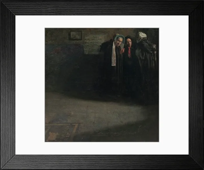 Framed Print : Three Bigots, 1918. Creator: Georges Nauwelaerts Framed Print : Three Bigots, 1918. Creator: Georges Nauwelaerts