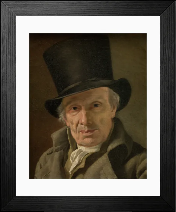 Framed Print : Man in a Hat. Creator: Jacques-Louis David