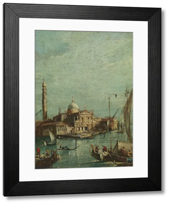 Framed Print : San Giorgio Maggiore, probably 19th century. Creator: Unknown Framed Print : San Giorgio Maggiore, probably 19th century. Creator: Unknown