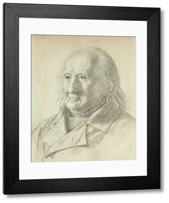 Framed Print : Portrait of Christopher Friedenreich Hage, 1849. Creator: Wilhelm Marstrand Framed Print : Portrait of Christopher Friedenreich Hage, 1849. Creator: Wilhelm Marstrand