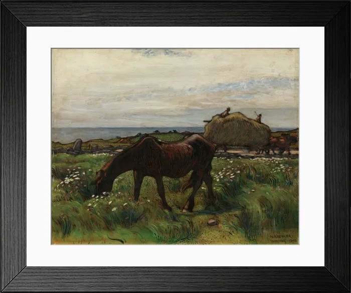 Framed Print : A Jade, 1898. Creator: Nils Kreuger Framed Print : A Jade, 1898. Creator: Nils Kreuger
