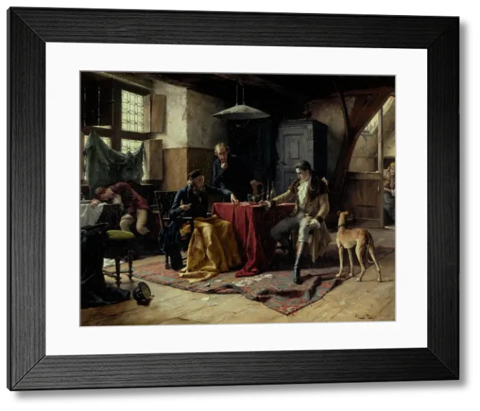 Framed Print : A Victim, 1894. Creator: Gerard Portielje Framed Print : A Victim, 1894. Creator: Gerard Portielje