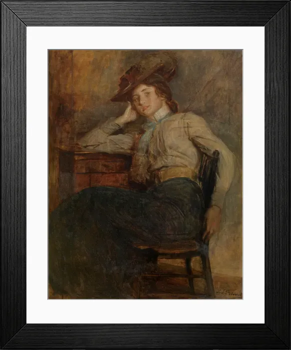 Framed Print : Reverie. Creator: Jacques Emile Blanche Framed Print : Reverie. Creator: Jacques Emile Blanche