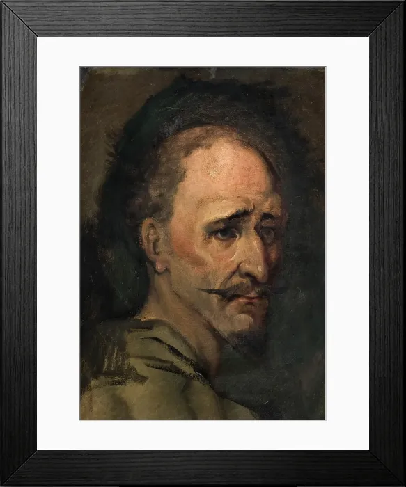 Framed Print : Don Quixote, n.d. (after 1860). Creator: Wilhelm Marstrand