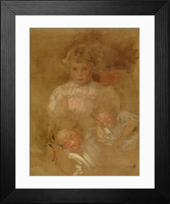 Framed Print : Children, c1890-1940. Creator: Jacques Emile Blanche Framed Print : Children, c1890-1940. Creator: Jacques Emile Blanche