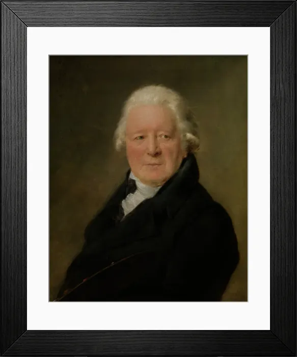 Framed Print : The Painter Willem Jacob Herreyns. Creator: Frans Marcus Smits Framed Print : The Painter Willem Jacob Herreyns. Creator: Frans Marcus Smits