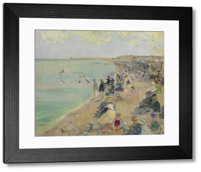 Framed Print : Dieppe, c1880-1940. Creator: Jacques Emile Blanche Framed Print : Dieppe, c1880-1940. Creator: Jacques Emile Blanche