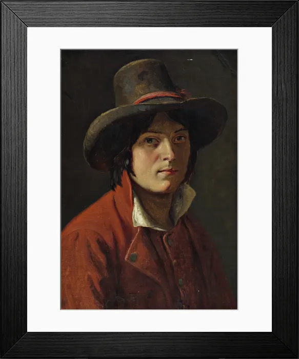 Framed Print : Young campagnol, n.d. (1845-1848). Creator: Wilhelm Marstrand Framed Print : Young campagnol, n.d. (1845-1848). Creator: Wilhelm Marstrand
