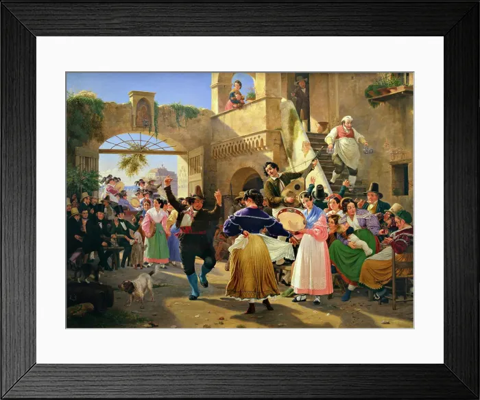 Framed Print : Romans Gathered for Merriment at an Osteria, 1839. Creator: Wilhelm Marstrand Framed Print : Romans Gathered for Merriment at an Osteria, 1839. Creator: Wilhelm Marstrand