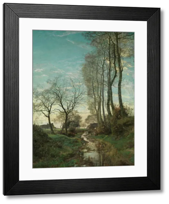 Framed Print : Josaphat Valley at Schaarbeek, 1868. Creator: Hippolyte Boulenger Framed Print : Josaphat Valley at Schaarbeek, 1868. Creator: Hippolyte Boulenger