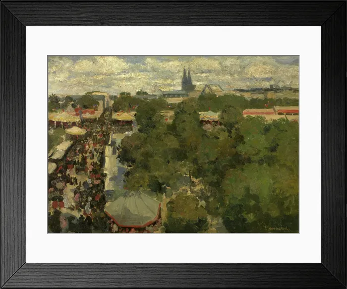Framed Print : Sunday Fair at Les Invalides, 1897. Creator: Henri Evenepoel Framed Print : Sunday Fair at Les Invalides, 1897. Creator: Henri Evenepoel