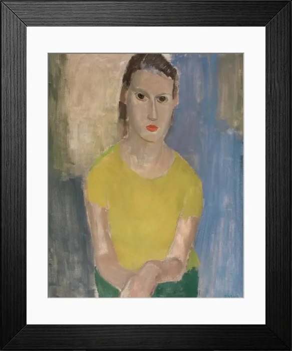 Framed Print : Serenity, 1932. Creator: Hippolyte Daeye Framed Print : Serenity, 1932. Creator: Hippolyte Daeye