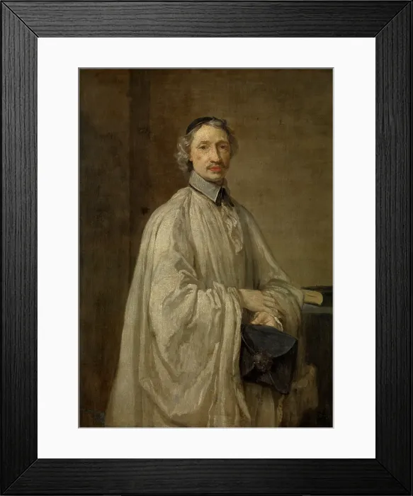 Framed Print : Canon Frans de Cock, Cantor at the Antwerp Cathedral, c1670-1720 Creator: Sir Godfrey Kneller Framed Print : Canon Frans de Cock, Cantor at the Antwerp Cathedral, c1670-1720 Creator: Sir Godfrey Kneller