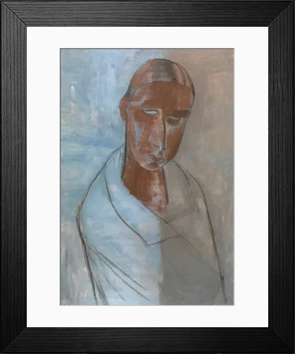 Framed Print : The Bather, 1928. Creator: Hippolyte Daeye Framed Print : The Bather, 1928. Creator: Hippolyte Daeye