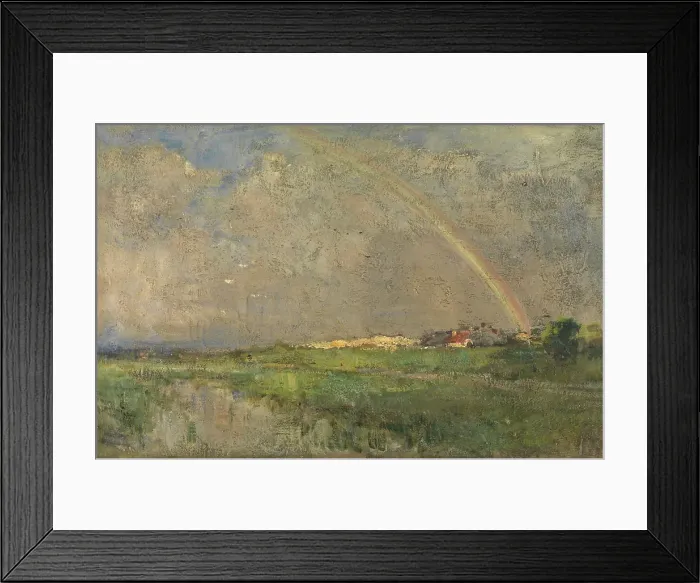 Framed Print : Rainbow, c1870-1890s. Creator: Guillaume Vogels Framed Print : Rainbow, c1870-1890s. Creator: Guillaume Vogels
