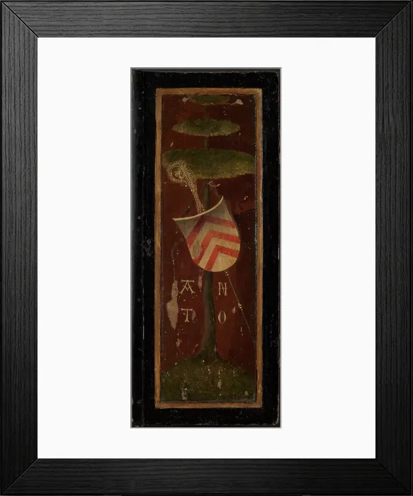 Framed Print : Blazon of Antonius Tsgrooten, 1507. Creator: Goswijn van der Weyden Framed Print : Blazon of Antonius Tsgrooten, 1507. Creator: Goswijn van der Weyden