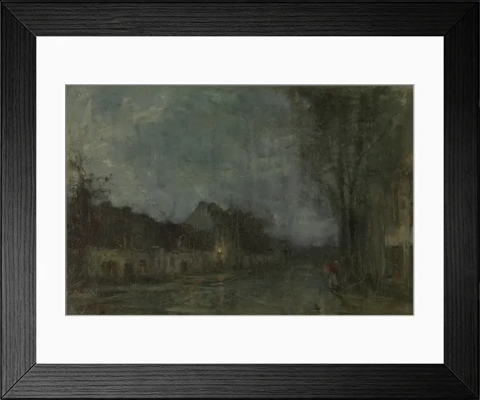 Framed Print : Twilight, c1870-1890s. Creator: Guillaume Vogels Framed Print : Twilight, c1870-1890s. Creator: Guillaume Vogels