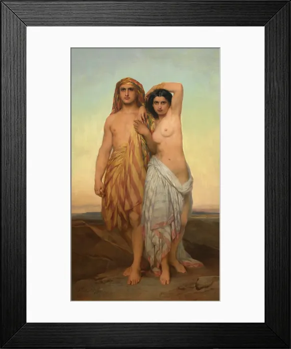 Framed Print : The Shulamite, 1870. Creator: Gustaf Wappers Framed Print : The Shulamite, 1870. Creator: Gustaf Wappers