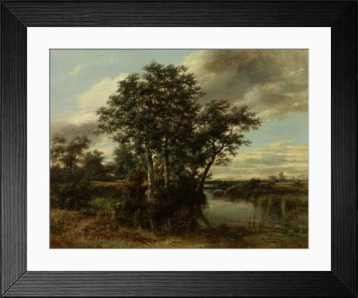 Framed Print : Pool, c1854-1864. Creator: Gustave Louis Marie Pieron Framed Print : Pool, c1854-1864. Creator: Gustave Louis Marie Pieron